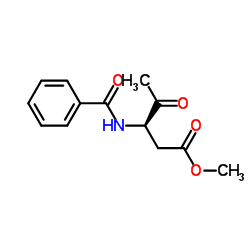 (3R)-3-(Benzoylamino)-4-oxo-pentanoic Acid Methyl Ester结构式
