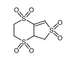 3,4-(ethylenedisulfonyl)-2-sulfolene结构式