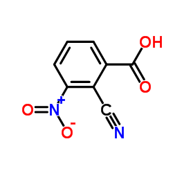 2-Cyano-3-nitrobenzoic acid Structure