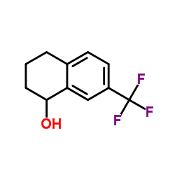 7-(Trifluoromethyl)-1,2,3,4-tetrahydro-1-naphthalenol Structure