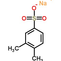 Sodium 3,4-dimethylbenzenesulfonate structure