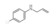 Benzenamine,4-chloro-N-2-propen-1-yl- Structure