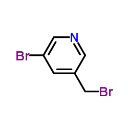 3-Bromo-5-(bromomethyl)pyridine Structure