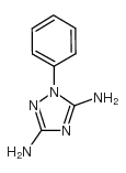 1-苯基-1H-1,2,4-噻唑-3,5-二胺结构式