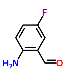 2-Amino-5-fluorobenzaldehyde Structure