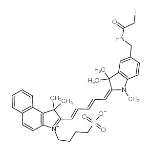 NIR-664-碘乙酰胺结构式