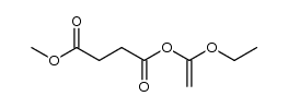 1-ethoxyvinyl methyl succinate结构式