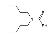 Dibutyldithiocarbamic acid Structure
