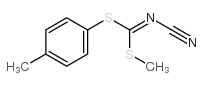 甲基4-甲基苯基氰基碳o二硫代亚氨酸酯结构式