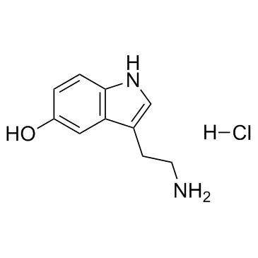 血清胺盐酸盐结构式
