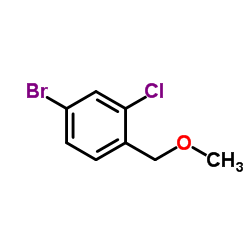 4-Bromo-2-chloro-1-(methoxymethyl)benzene structure