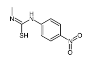 1-methyl-3-(4-nitrophenyl)thiourea Structure