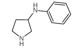 N-苯基吡咯烷-3-胺结构式