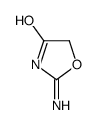 2-氨基-4(5H)-噁唑酮结构式