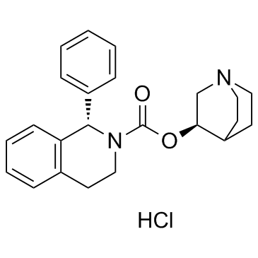Solifenacin hydrochloride Structure