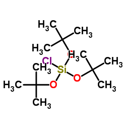 三叔丁氧基氯硅烷结构式