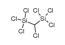 hexa-Si-chloro-Si,Si'-chloromethanediyl-bis-silane结构式