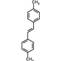 (E)-1,2-Bis(4-methylphenyl)ethene structure