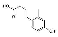 4-(4-hydroxy-2-methylphenyl)butanoic acid Structure
