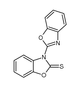 3-(2-benzoxazolyl)benzoxazoline-2-thione Structure