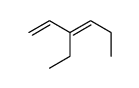 3-Ethyl-1,4-hexadiene结构式