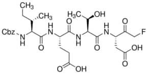 Z-Ile-Glu(O-ME)-Thr-Asp(O-Me)fluoromethyl keton Structure