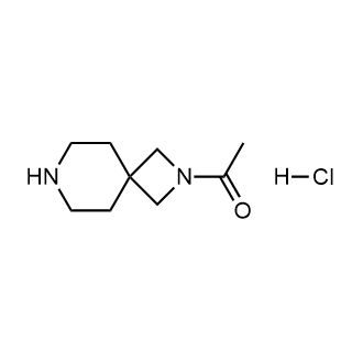 1-(2,7-二氮杂螺[3.5]壬烷-2-基)乙酮盐酸盐结构式