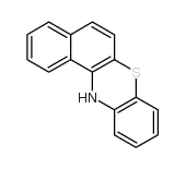 12H-benzo[a]phenothiazine结构式