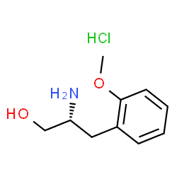 (2r)-2-amino-3-(2-methoxyphenyl)propan-1-ol hydrochloride Structure