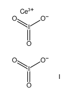 cerium(3+),triiodate结构式