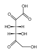 2,5-didehydro-D-gluconic acid Structure
