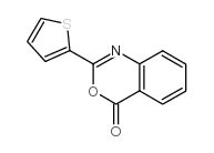 2-(2-噻吩)-4H-3,1-苯并噁嗪-4-酮结构式