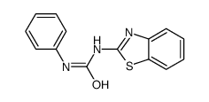 1-(1,3-benzothiazol-2-yl)-3-phenylurea Structure