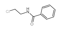 N-(2-氯乙基)苯甲酰胺结构式