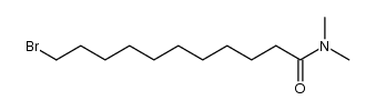 11-Bromoundecanoic Acid, N,N-Dimethylamide Structure