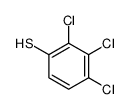 2,3,4-trichlorobenzenethiol Structure