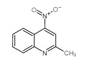 2-Methyl-4-nitroquinoline Structure