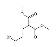 dimethyl 2-(3-bromopropyl)propanedioate Structure
