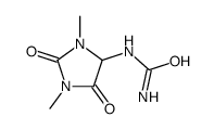 (1,3-dimethyl-2,5-dioxoimidazolidin-4-yl)urea结构式