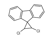 2,3-dichlorospiro[cyclopropane-1,9'-fluorene]结构式