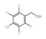 4-氯-2,3,5,6-四氟苯甲醇结构式