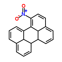 1-Nitro-6a,6b,9b,12c-tetrahydroperylene Structure
