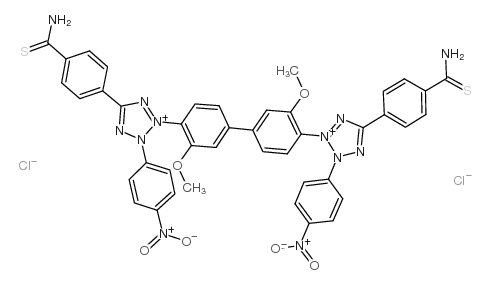 硫代氨基甲酰硝基蓝氯化四唑结构式