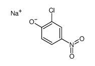 Sodium 2-chloro-4-nitrophenolate Structure