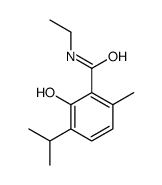 N-ethyl-2-hydroxy-6-methyl-3-propan-2-ylbenzamide Structure