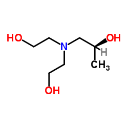 (2S)-1-[Bis(2-hydroxyethyl)amino]-2-propanol结构式