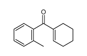 1-Cyclohexenyl-(2-tolyl)-keton结构式