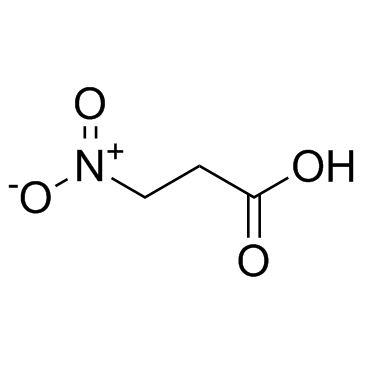 3-Nitropropanoic acid Structure