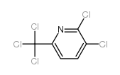 2,3-dichloro-6-(trichloromethyl)pyridine structure