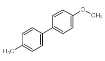 4-甲氧基-4-甲基-联苯结构式